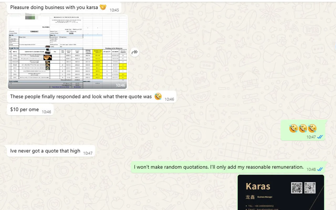 Client review - honest quotation vs overpriced quote